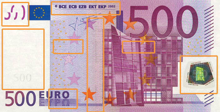 500 euro banknote - front side