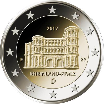 2-Euro-Gedenkmünze "Rheinland-Pfalz" ©BADV
