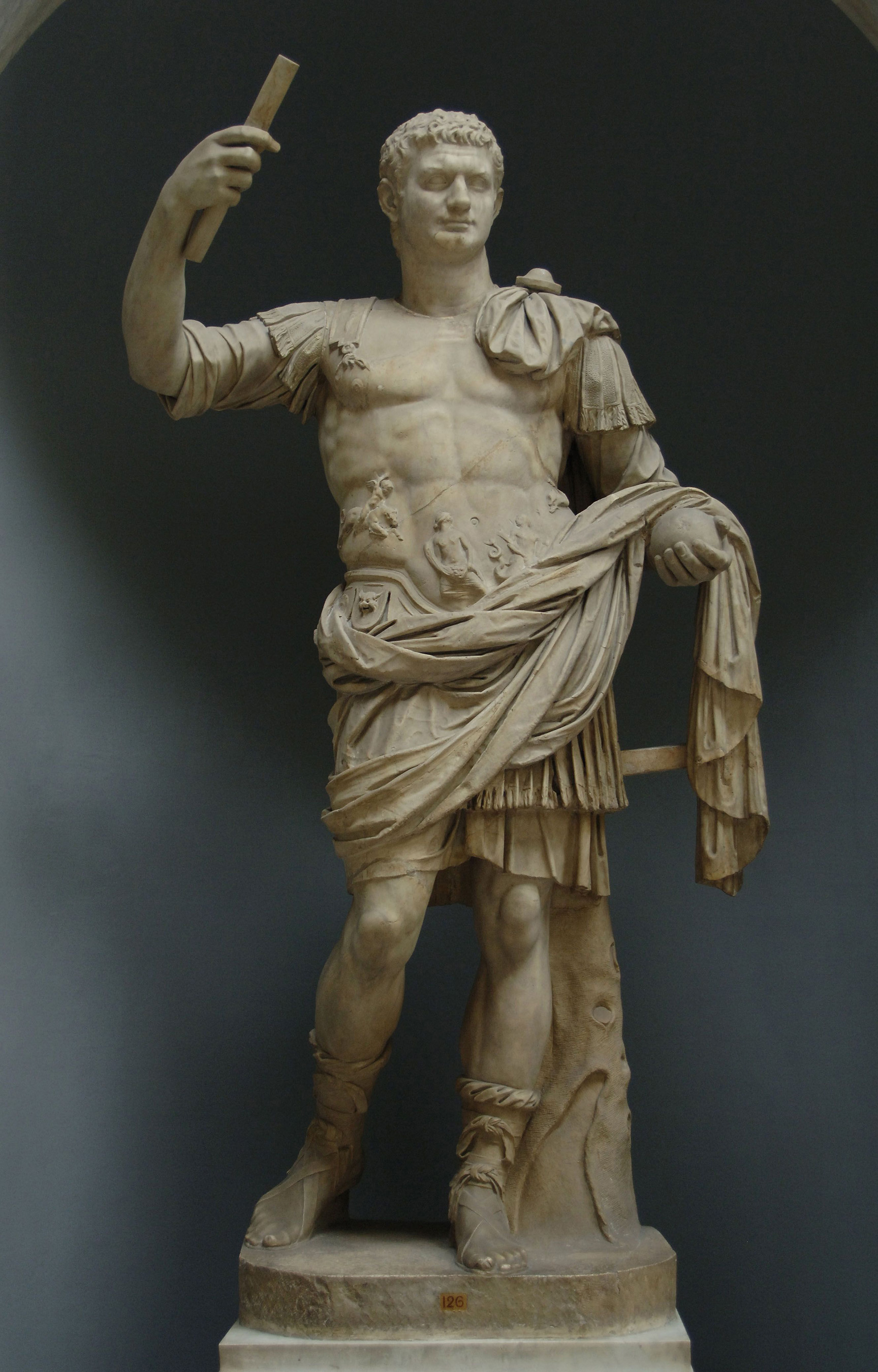 Statue des Kaisers Domitianus