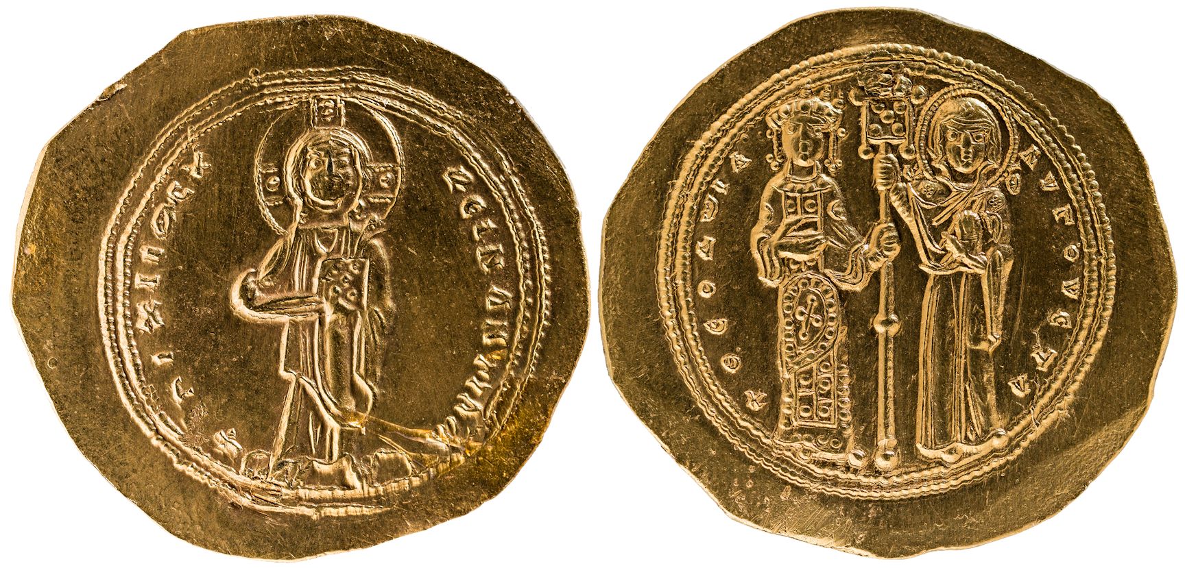 Ein Histamenon der Kaiserin Theodora ©Deutsche Bundesbank