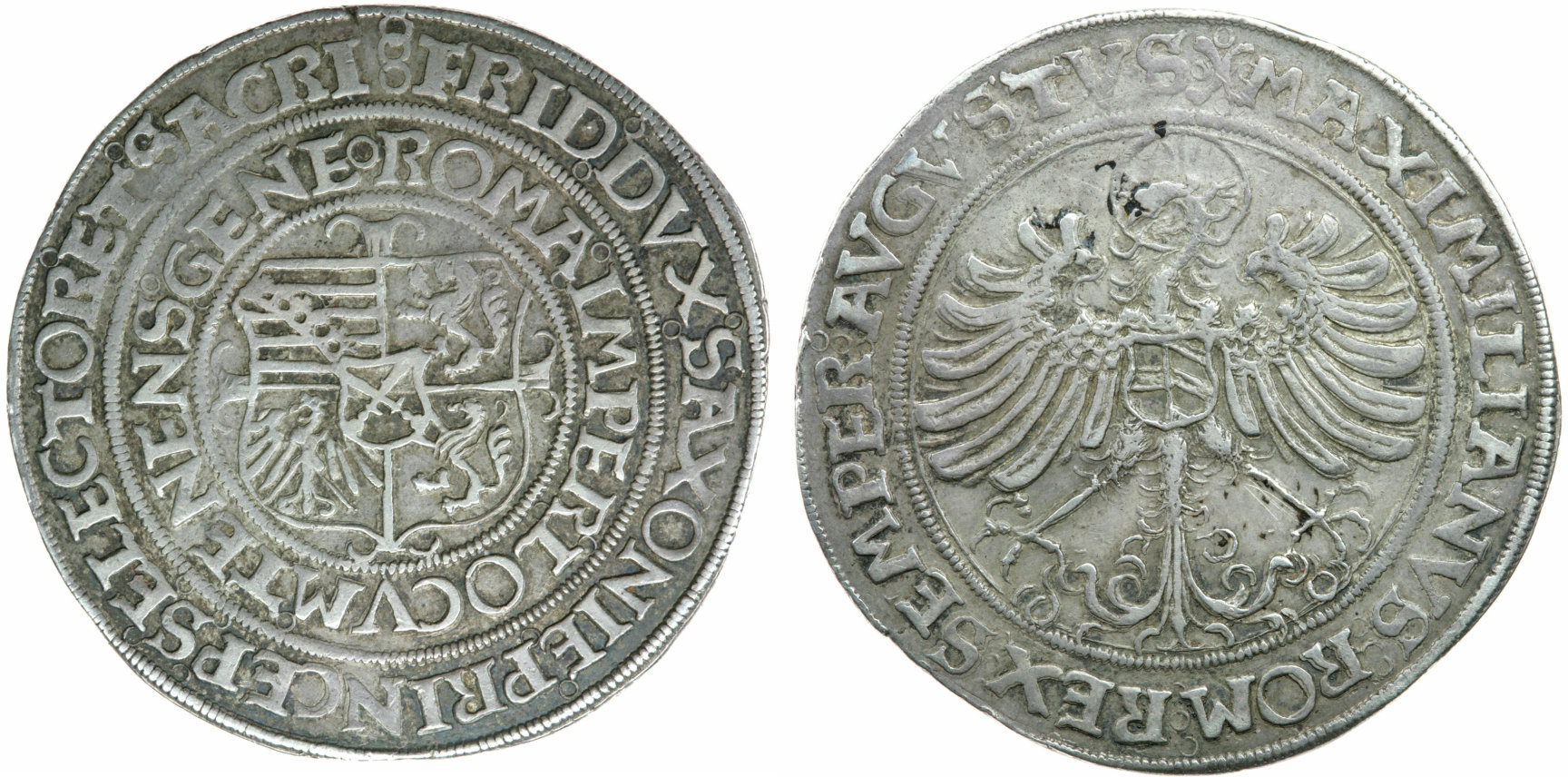 Sachsen, Kurfürstentum, ½ Guldengroschen, ohne Jahresangabe