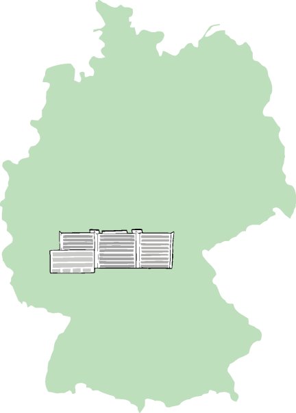 Deutschlandkarte ©Reinhild Kassing