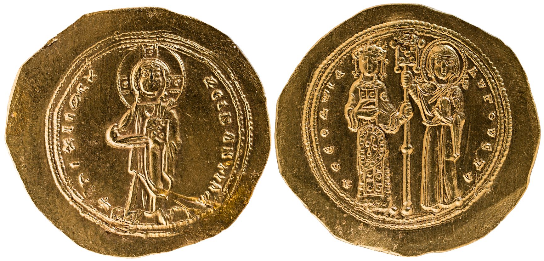 Histamenon of Empress Theodora ©Team Uwe Nölke