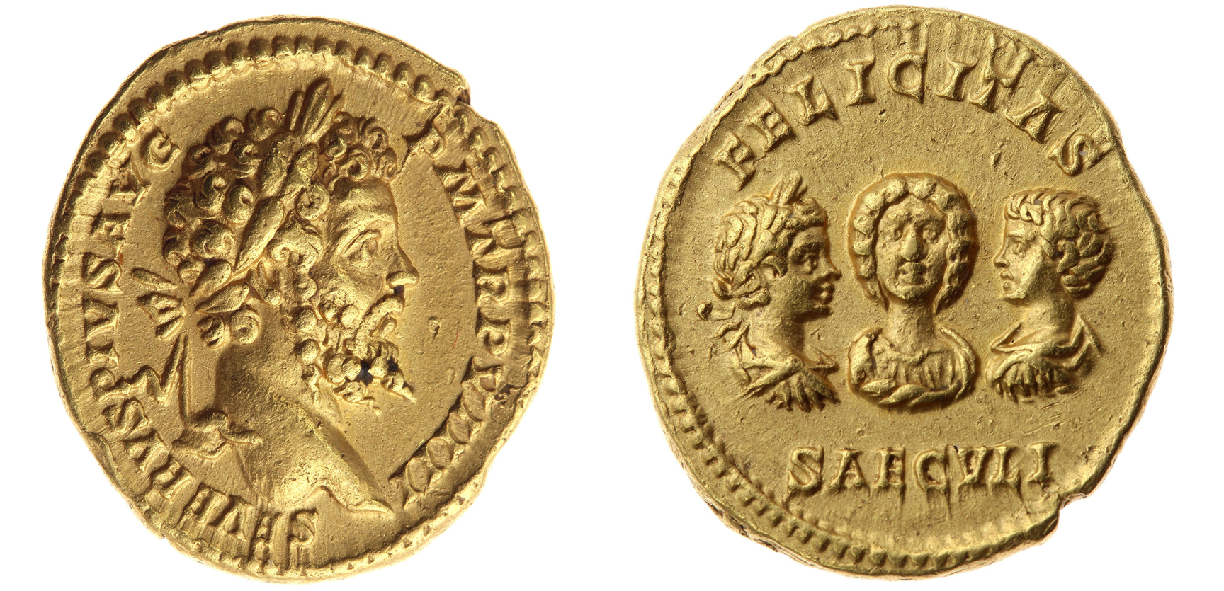 Aureus des Septimius Severus, 193-211
