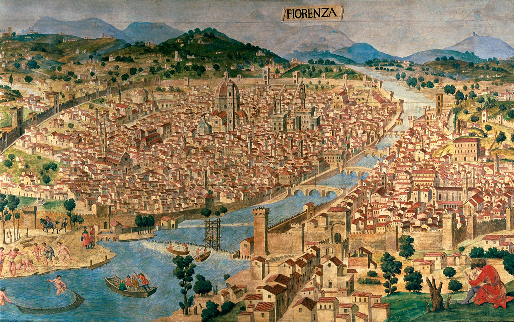 View of the city of Florence (15th century)