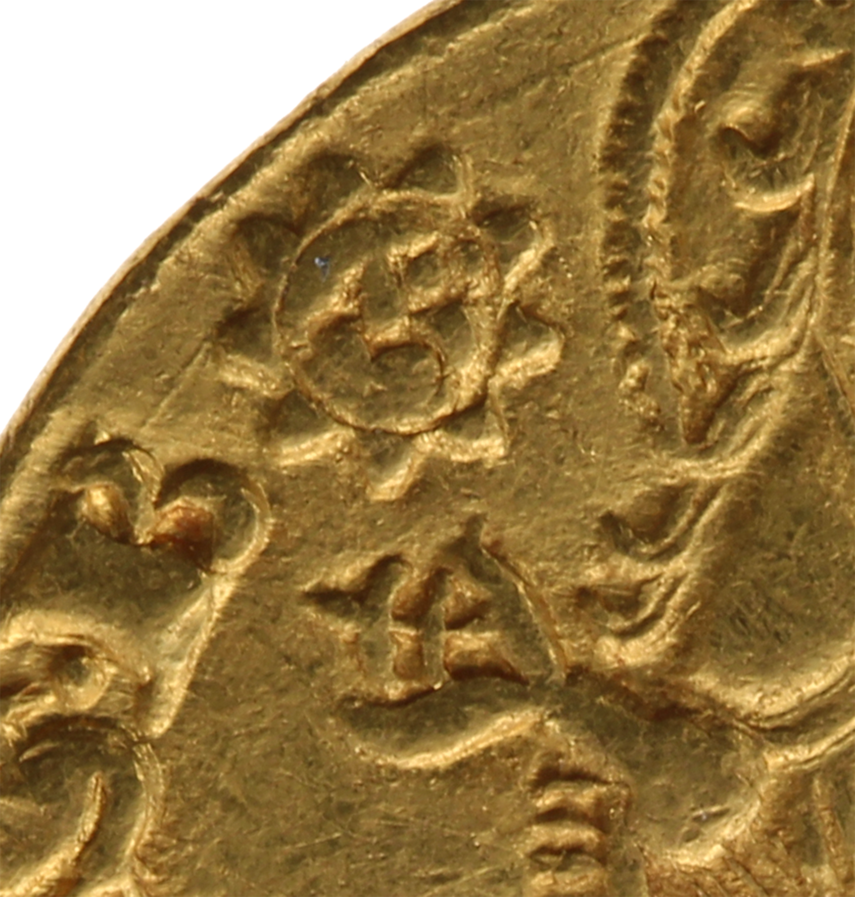 The radiant sun refers to mintmaster Catellino Aldobrandi, who presided over the mint responsible for the production of gold co