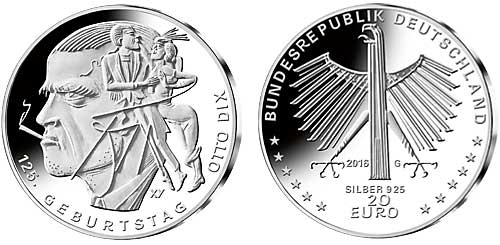 20 Deutsche Mark commemorative coin