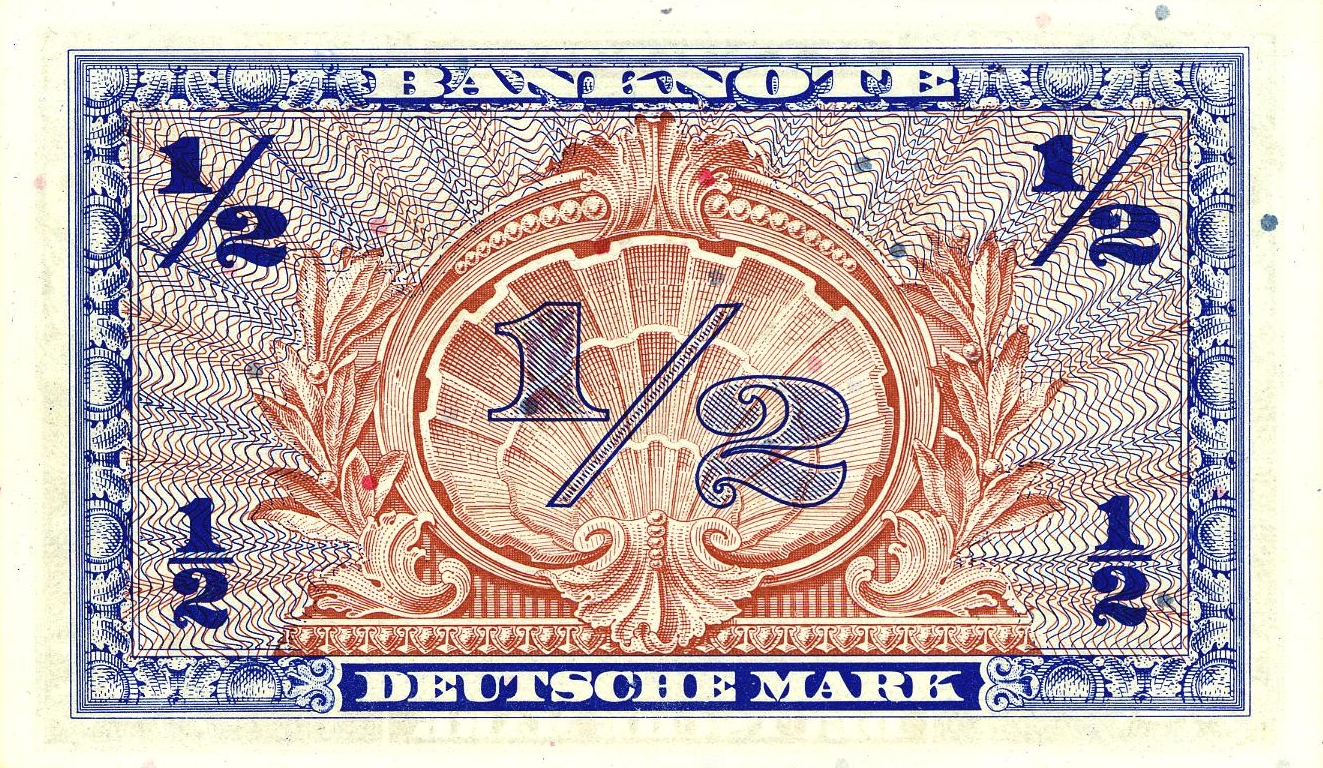 Banknoten Bank deutscher Länder 1. Serie Deutsche Bundesbank