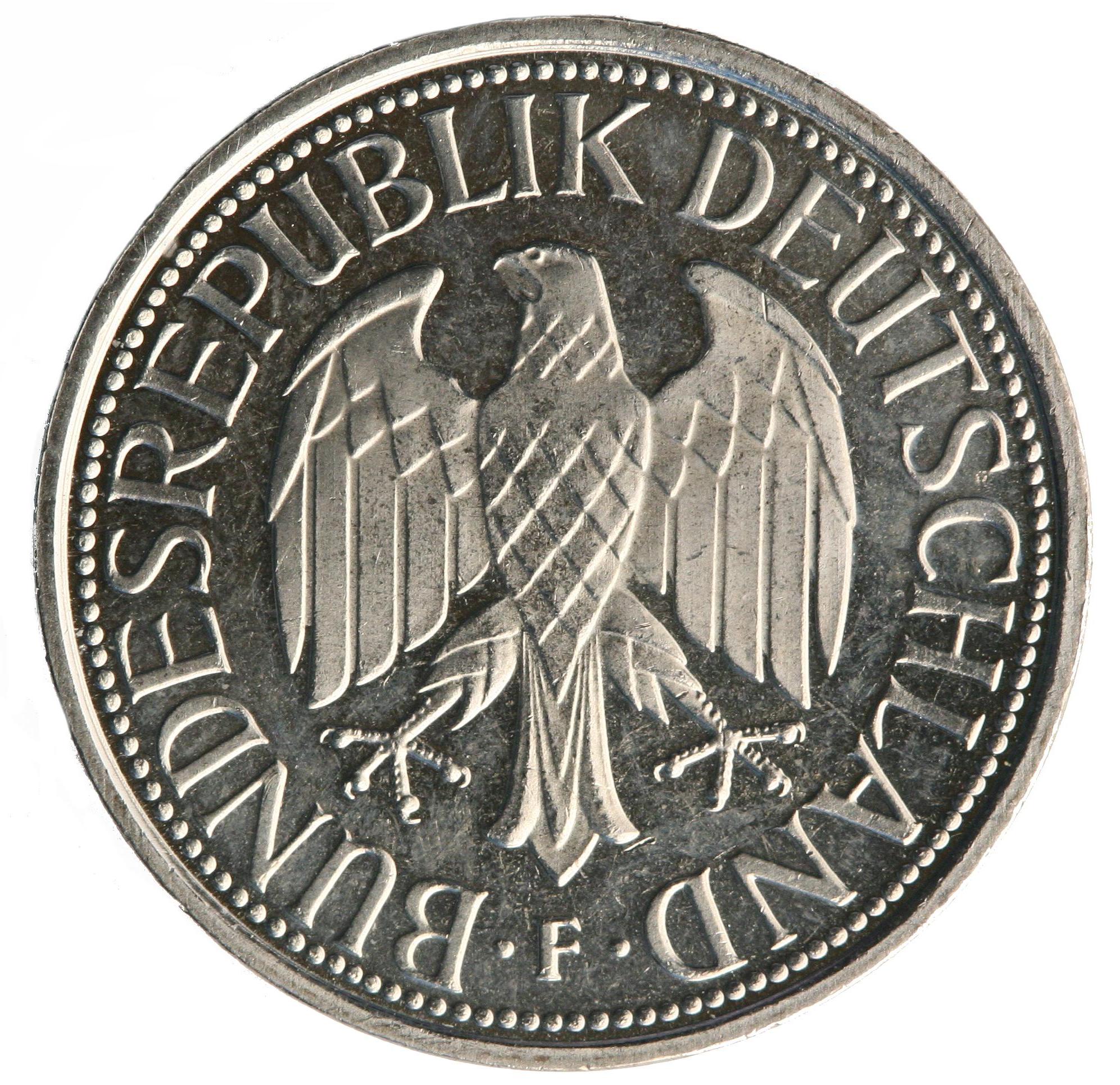 1-DM coin - reverse