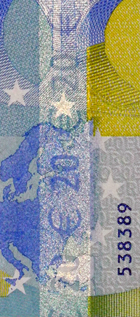 20-Euro-Banknote  Deutsche Bundesbank