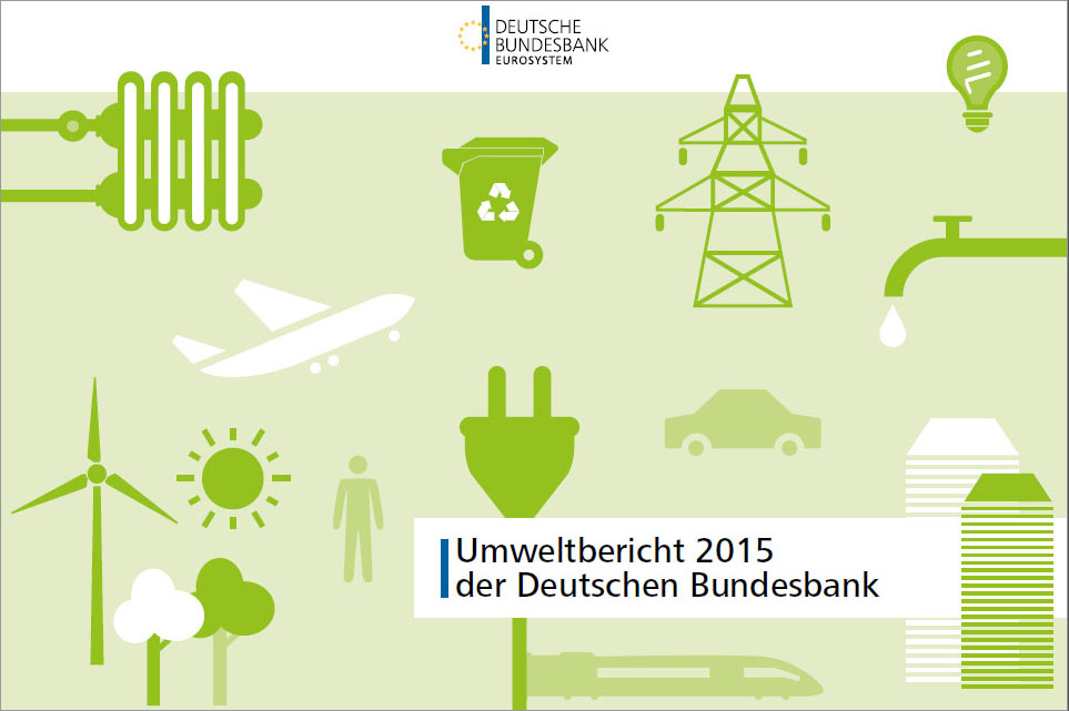 Cover: Rapport environnemental 2015 de la Deutsche Bundesbank 