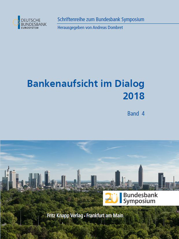 Cover des Buches Bankenaufsicht im Dialog 2018