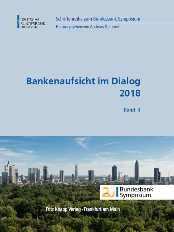 Cover des Buches Bankenaufsicht im Dialog 2018