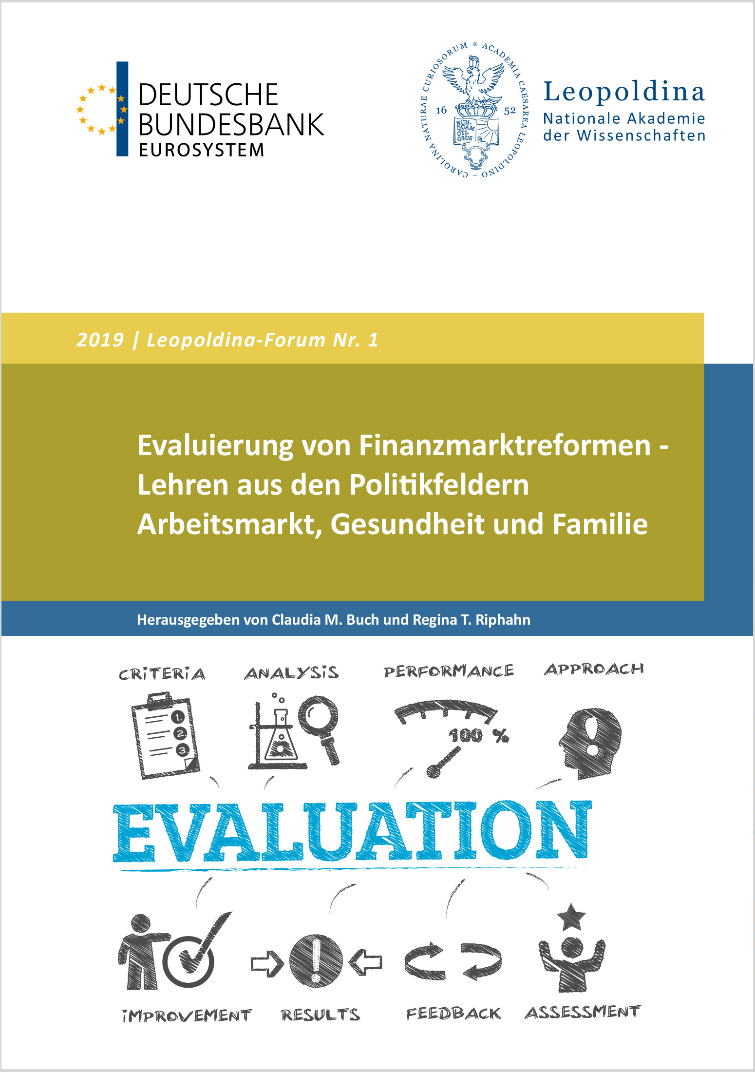 Cover der Publikation: Evaluierung von Finanzmarktreformen