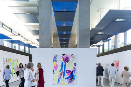 Ausstellung in der Empfangshalle