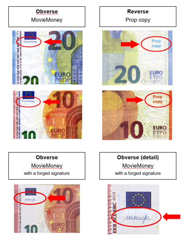 Considerably more counterfeits in circulation