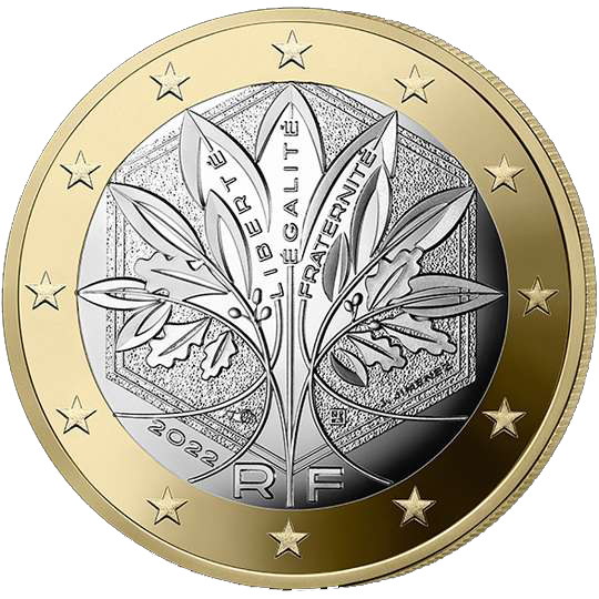 National reverse of the 1-euro circulation coin in France, 2. series