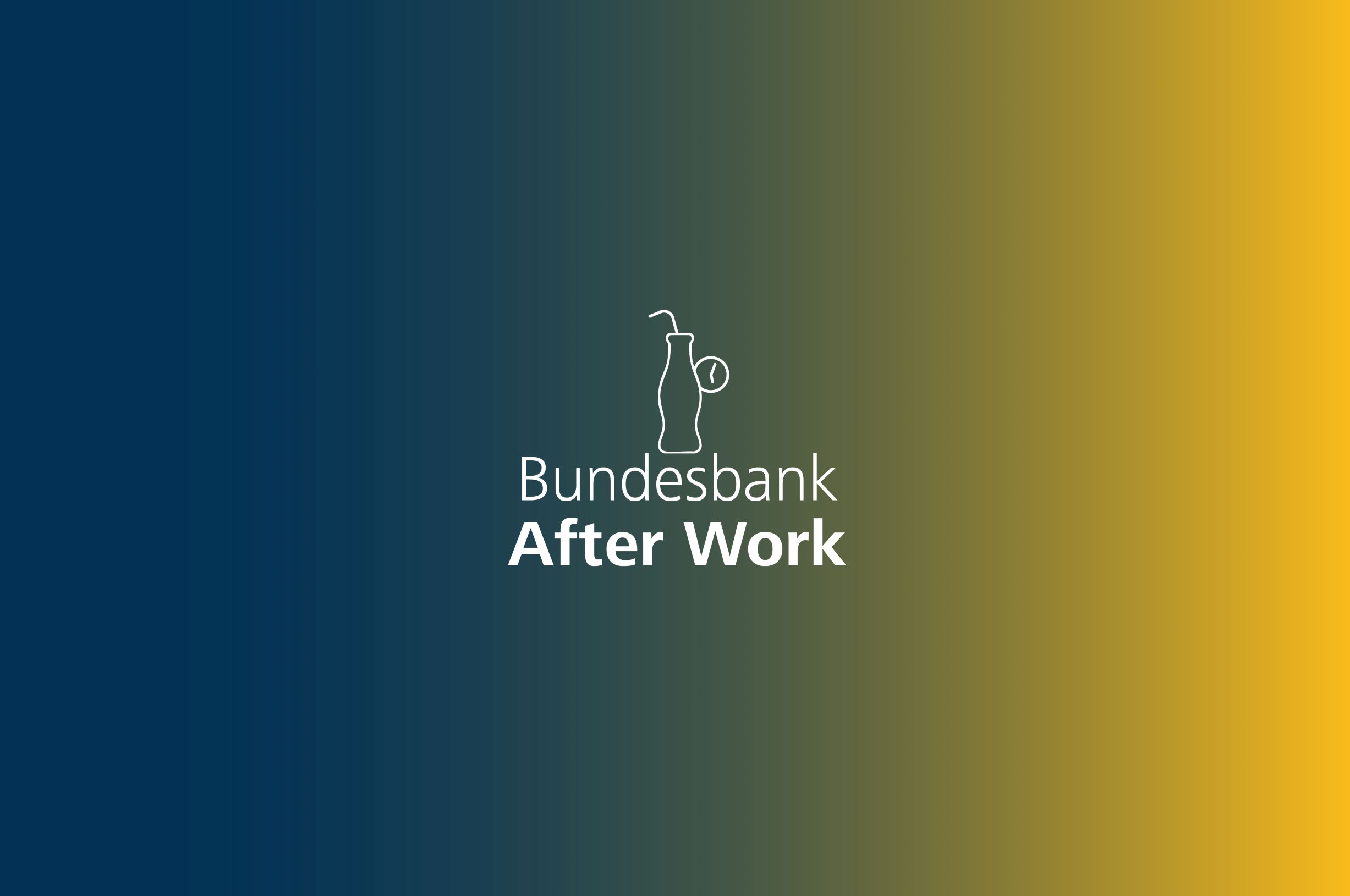 Symbol Trinkflasche mit kleiner Uhr ©Bundesbank