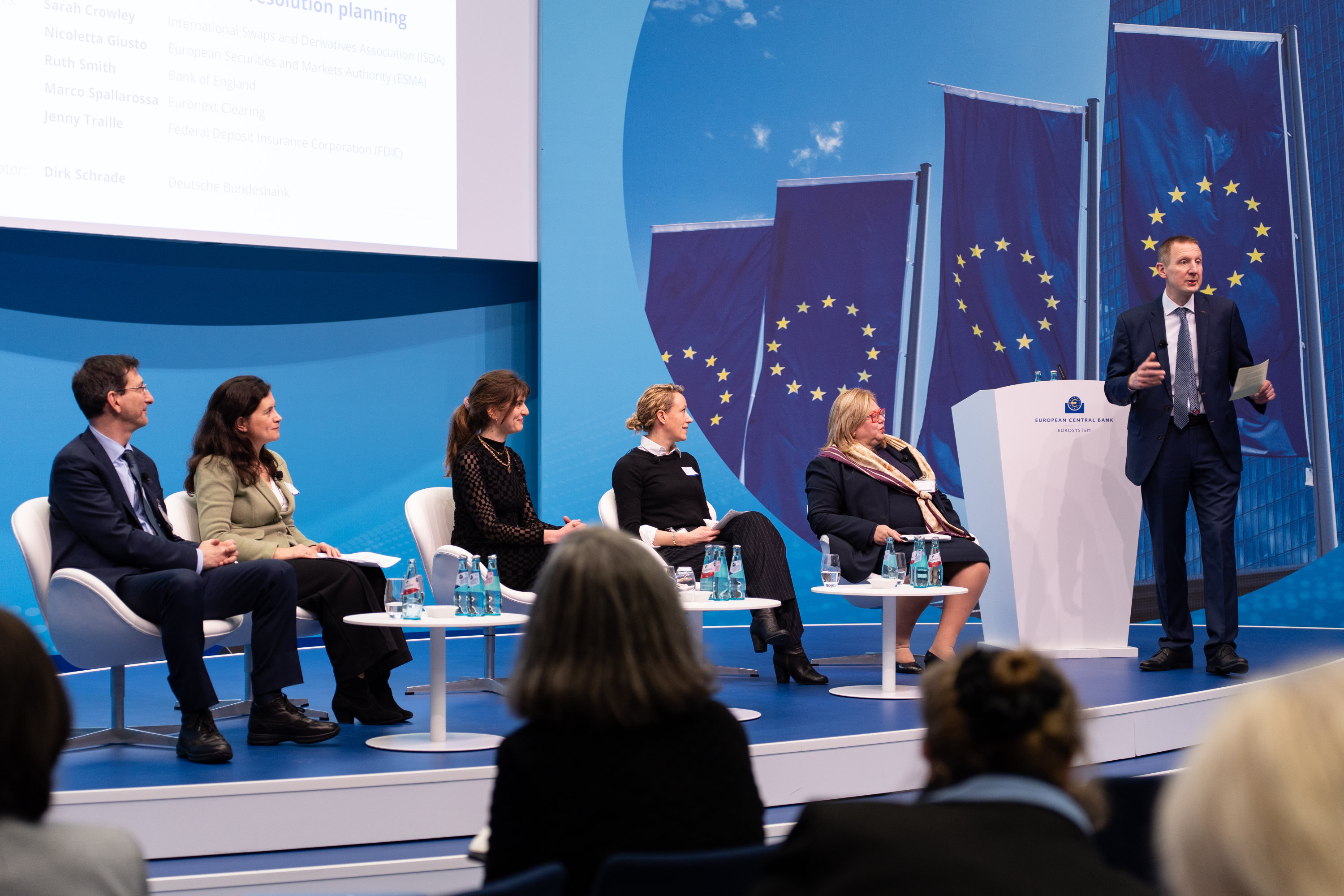 Podiumsdiskussion bei der "Sixth Joint Conference on CCP Risk Management 2025" mit Dirk Schrade