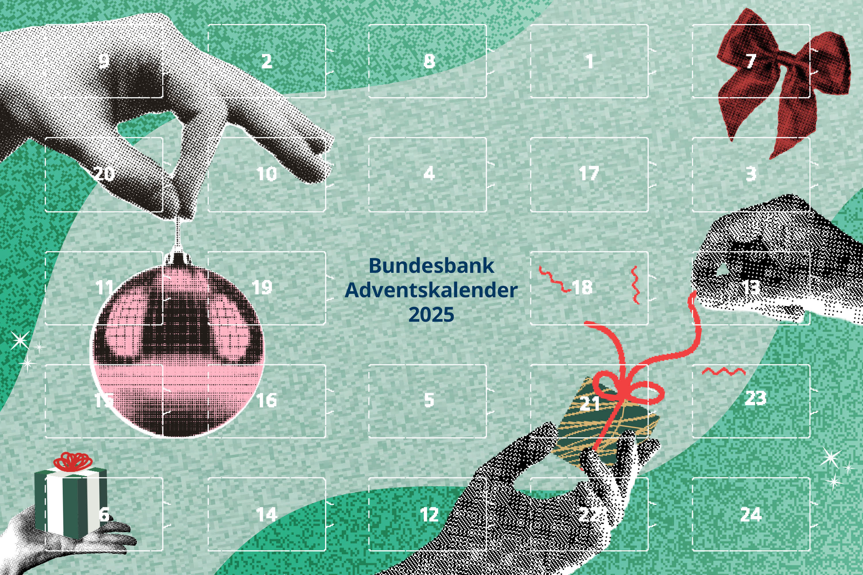 Startbild des Adventskalenders 2025 