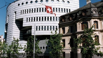 Gebäude der BIZ in Basel am Aeschenplatz