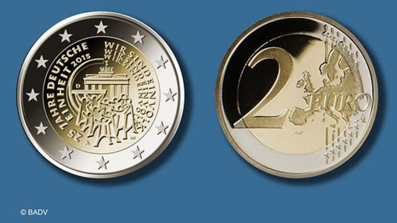 25 Euro Münze 25 Jahre Deutsche Einheit Wert 2015 – 25 Jahre Deutsche Einheit | Deutsche Bundesbank