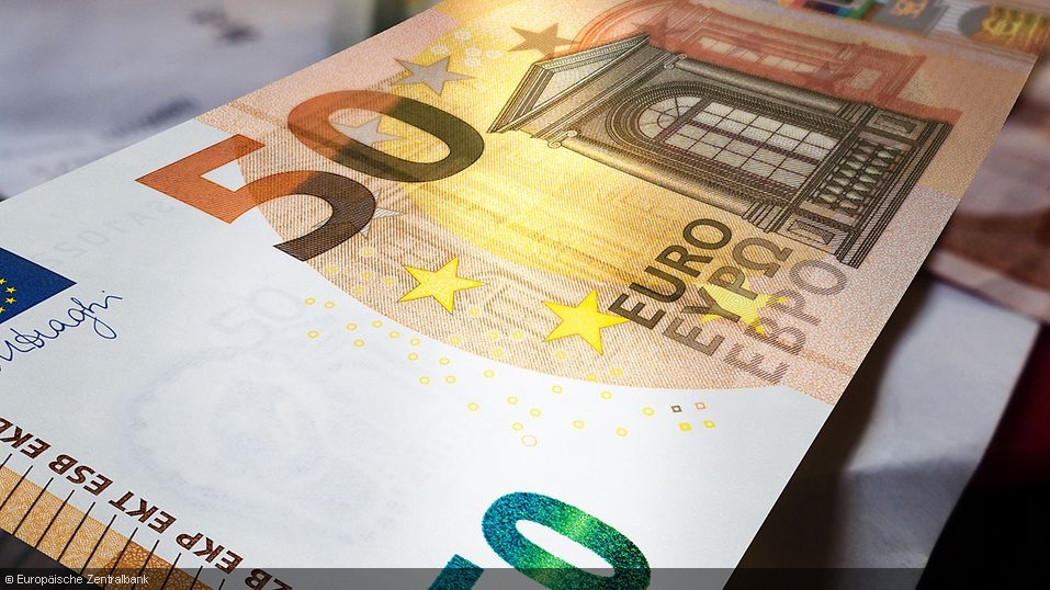 Der neue 50-Euro-Schein kommt Anfang April | Deutsche Bundesbank