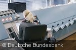 Geldbearbeitung bei der Deutschen Bundesbank