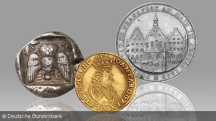 Several coins from the numismatic collection