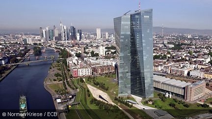 The European Central Bank in Frankfurt am Main