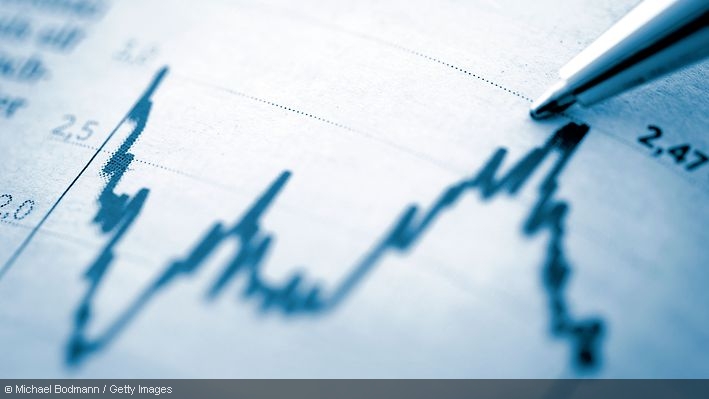 Graph mit Stift