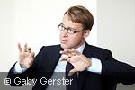 Jens Weidmann lors d'une conversation