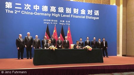 German-Chinese financial dialogue